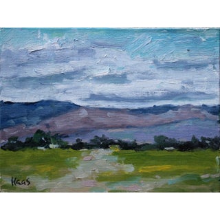 Genoa Hills, Nevada (Original Plein Air Landscape Oil Painting) For Sale
