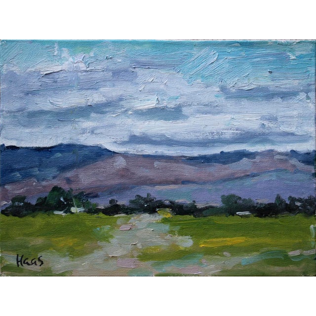 Genoa Hills, Nevada (Original Plein Air Landscape Oil Painting) For Sale