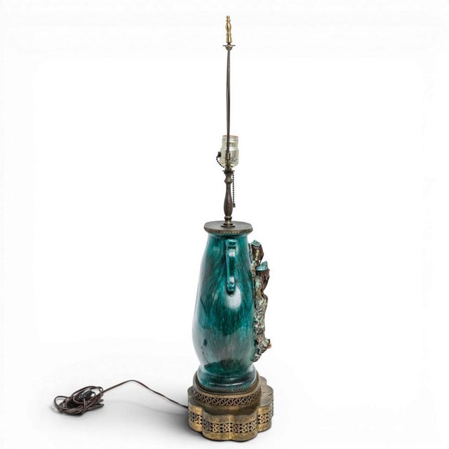 Mid-Century Modern 1940's Italian Modern Chinese Scholars Lamp by Marcello Fantoni for Raymor For Sale - Image 3 of 8
