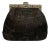 Judith Leiber 80s Art Deco Style Frame Embroidery Marcasite Style Gemstone Velvet Shoulder Clutch Evening Bag Vintage For Sale