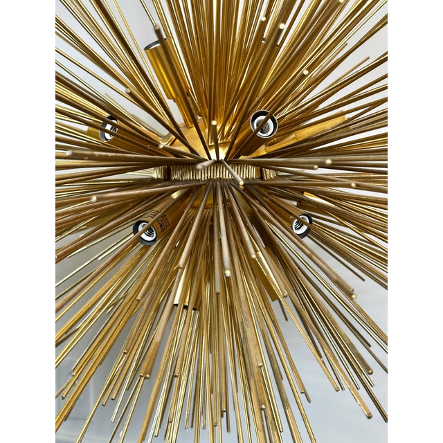 Metal Visual Comfort Strada Medium Round Chandelier Kw5071g For Sale - Image 7 of 13