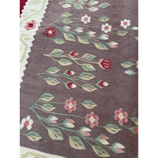 Mid-Century Transylvanian Kilim Rug from Bobyrugs, 1960s For Sale - Image 11 of 18