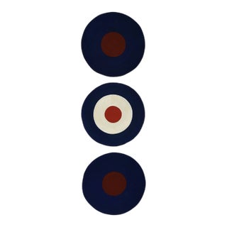 Vintage Handmade International Nautical Maritime Signals, a Trio, Circa Mid-20th Century For Sale