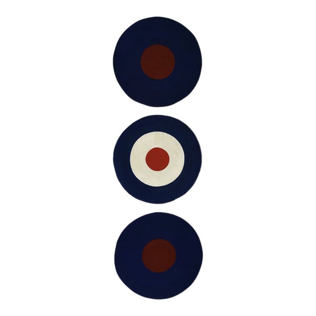 Vintage Handmade International Nautical Maritime Signals, a Trio, Circa Mid-20th Century For Sale