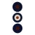 Vintage Handmade International Nautical Maritime Signals, a Trio, Circa Mid-20th Century For Sale