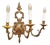 Rococo Wall Lamp in Bronze For Sale