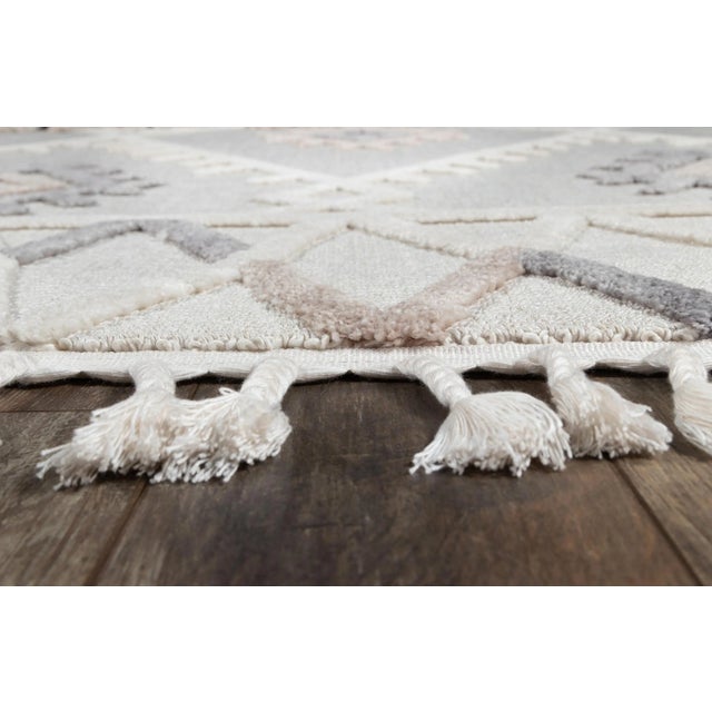 Contemporary Momeni Odessa Illona Ivory 2'3" X 8' Runner For Sale - Image 3 of 9