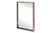 Max Ingrand for Fontana Arte. Mirror in polished and colored metal, rectangular in shape. Italian work realized in the...