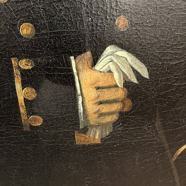 American Early 19th‑Century Portrait of an American Naval Officer — Oil on Canvas For Sale - Image 3 of 5