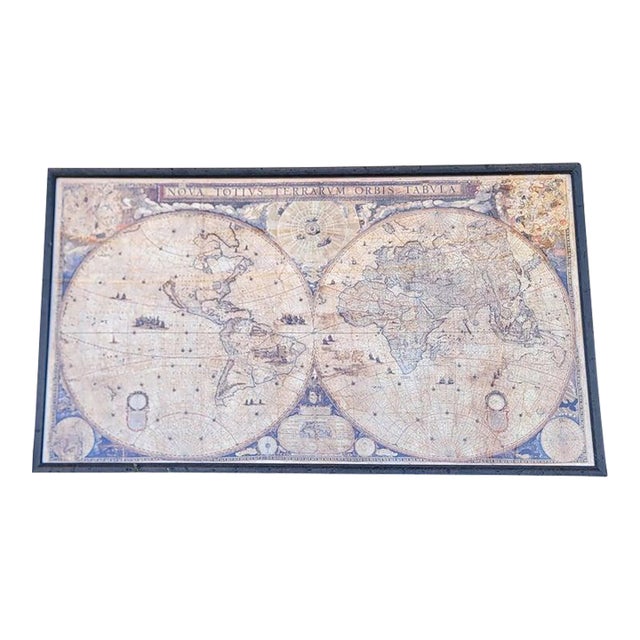 1864 Map of the World 1648 Roberts Maps 2018 Limited Edition Print 6 of 100 For Sale