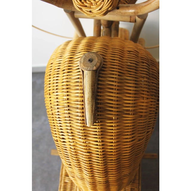 Rattan Harley Davidson Model by Tom Dixon for Habitat, 1990s For Sale - Image 10 of 11