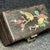 Wood Vintage Rosewood Jewelry Box With Mother-of-Pearl Inlay & Brass Lock For Sale - Image 7 of 9