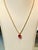 4 Carat Oval Cut Natural Pink Tourmaline 14 Karat Yellow Gold Necklace For Sale - Image 18 of 18