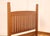 Custom Crafted Mission Style Oak Queen Bed Frame For Sale In Philadelphia - Image 6 of 18