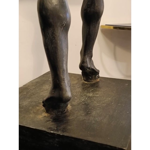 Unknown, Dancing Faun of Pompeii, 1950s, Bronze For Sale - Image 3 of 12