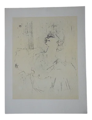 Vintage Toulouse Lautrec Folio Size Lithograph