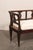 Italian 19th C. Lyre Splat Back Sofa Bench For Sale - Image 4 of 12