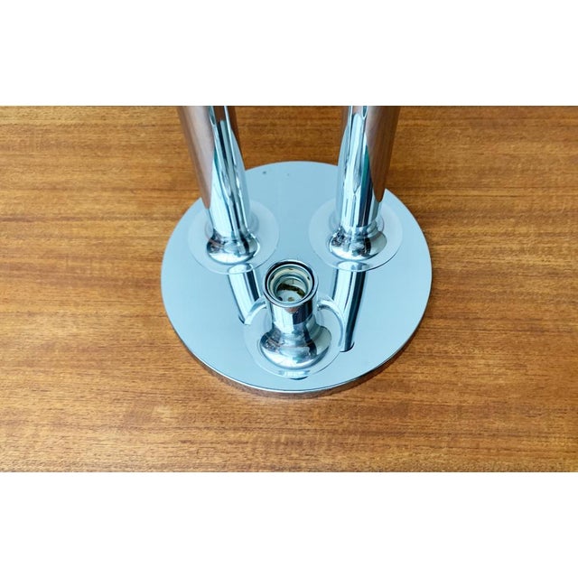 Mid-Century Space Age German Chrome Ceiling Lamp from Cosack, 1960s For Sale - Image 15 of 18