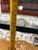 1950s Attributed to Weiman Heritage Wood Gold Leaf & Beveled Glass Coffee Table For Sale - Image 10 of 11