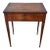 Early 19th C Continental Walnut Lift Top Lady’s Desk Vanity Table For Sale