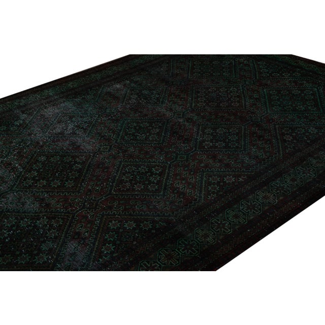 21st Century Modern Overdyed Wool Rug 7 X 10 For Sale - Image 11 of 13