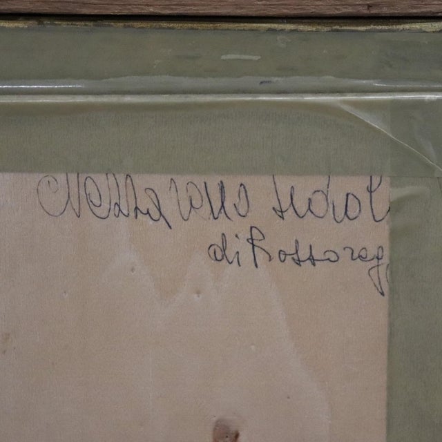 We are pleased to present this splendid oil painting on canvas mounted on plywood from the early 20th century. This...