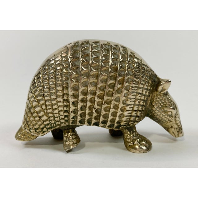 Brass Armadillo Figure Chairish