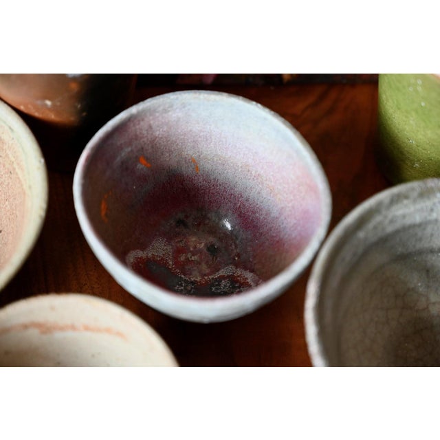 Vintage Primitive Brutalist Stoneware Bowls, 1970s, Set of 10 For Sale - Image 11 of 13