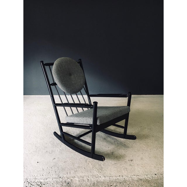 Mid-Century Modern Scandinavian Rocking Chair, Sweden, 1960s For Sale - Image 4 of 18
