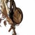 Vintage Italian Gilt Tole Sunflower Wall Sconce, 48.5 In For Sale - Image 10 of 10