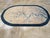 Galerie Shabab Collection Mid-20th Century Chinese Art Deco Oval Accent Rug For Sale - Image 4 of 8