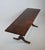 Regency Revival British Coffee Table with Brass Paw Feet, 1920s For Sale - Image 6 of 13