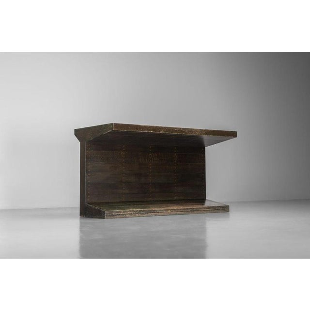 Hall Budel Writing Table Town by Jan de Jong, Netherlands, 1967 For Sale - Image 13 of 18