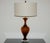 Mid-Century Modern Vintage Swedish Glass Lamps Brown For Sale - Image 3 of 9