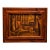 Mid-Century Turista Mexican Folk Art: Frida Kahlo "Wounded Deer" (1946) Lithograph on Canvas - Rustic Pine Frame For Sale
