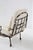 French Art Deco Country Deck Chair in Iron with Fabric Cushions, 1939 For Sale - Image 12 of 15