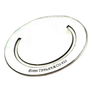 1990s Tiffany & Co. Sterling Silver "1837" Bookmark For Sale