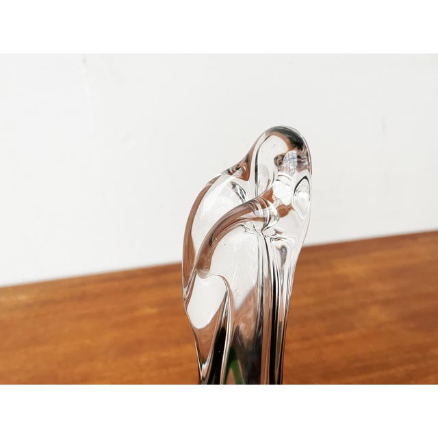 Glass Vintage Art Glass Vase by Max Verboeket for Kristalunie Maastricht, 1970s For Sale - Image 7 of 18