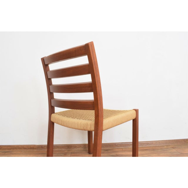 Mid-Century Modern Danish Teak Dining Chair by Niels O. Møller for J.L. Møllers, 1960s For Sale - Image 9 of 12