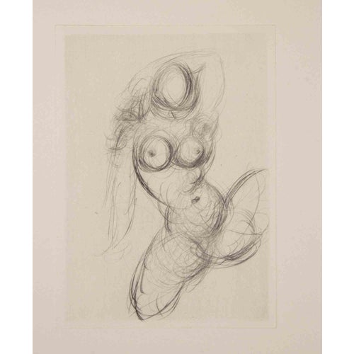 Salvador Dalì, Nude Etching, 1968, Etching For Sale