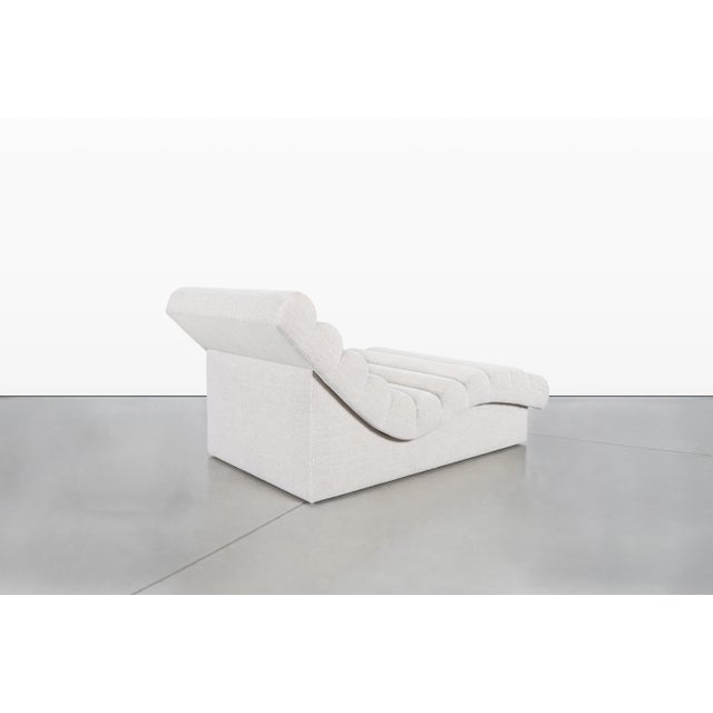 Mid-Century Modern “Wave” Chaise Lounge Styled After Adrian Pearsal For Sale - Image 10 of 12