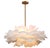 Metal Jamie Young Zinnia Large Chandelier in White Acrylic For Sale - Image 7 of 11