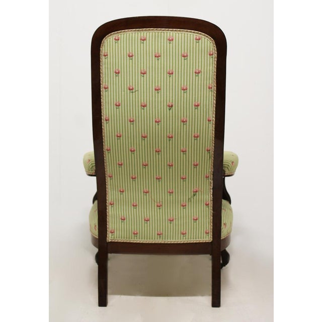 19th Century Victorian Chair in Mahogany For Sale - Image 9 of 14