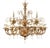 Dark Amber Pagliesco Lively Curls Murano Glass Chandelier by Simoeng for Simoeng For Sale