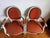 19th Century Louis XVI Medallion Cabriolet Armchairs, 1890s, Set of 2 For Sale - Image 5 of 16