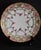 Antique Painted Porcelain Plate Nippon Encrusted Gold Pink Rose Garlands For Sale - Image 12 of 15