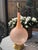 Mid-Century Italian Murano Style Blush Pink Opaline Glass Lamp For Sale - Image 11 of 18