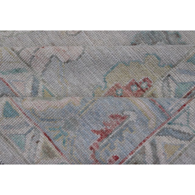 Large Modern Oushak Rug by Keivan Woven Arts 10'1 X 13'10 For Sale - Image 11 of 13