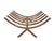 Forced Iron Stand Fireplace Log Fire Holder by George Nelson for Howard Miller, 1960s For Sale - Image 9 of 10