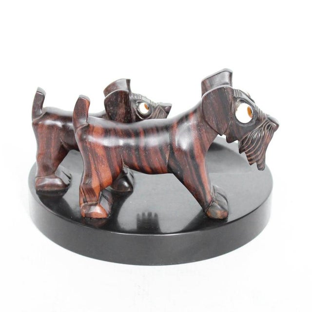 Vintage Dogs Vide Poche, 1930s For Sale - Image 6 of 11